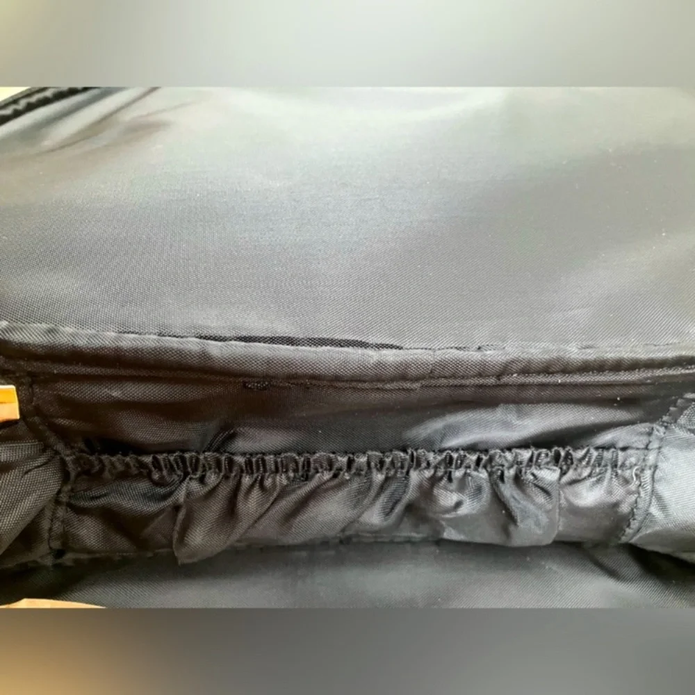 Lancôme Paris Cosmetic Train Case | Black Faux Leather | Large | NWOT